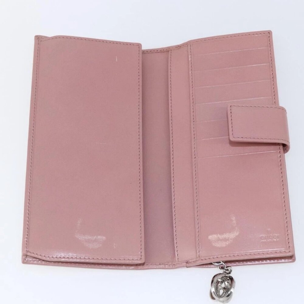 GUCCI GG Canvas Long Wallet Beige 233024 Auth - Picture 8 of 16